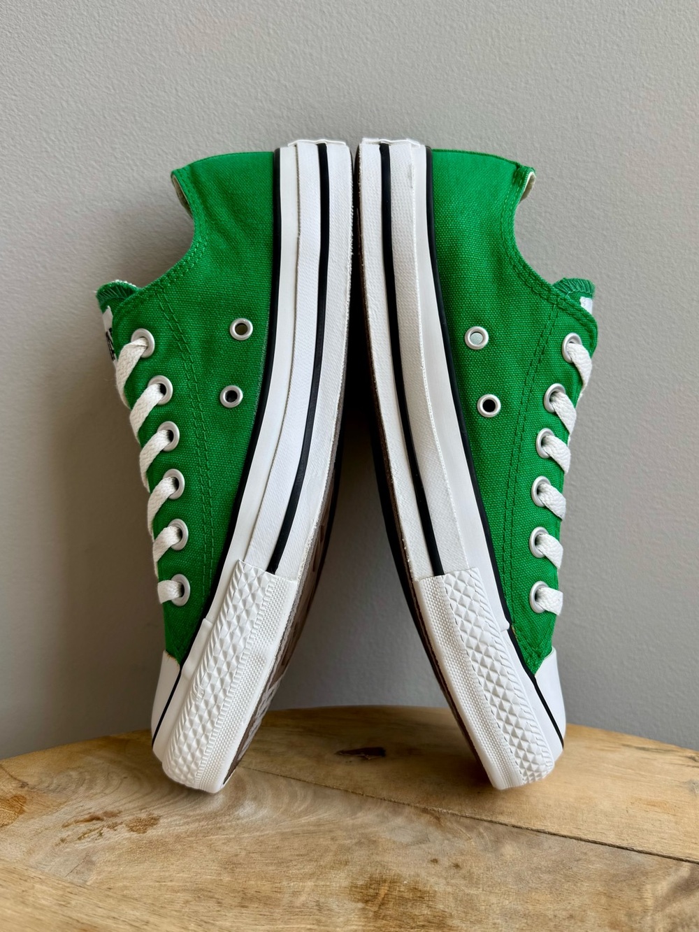 Converse Chuck Taylor All Star Low Retro Kelly Green Shoes Size 8 - Picture 3 of 10